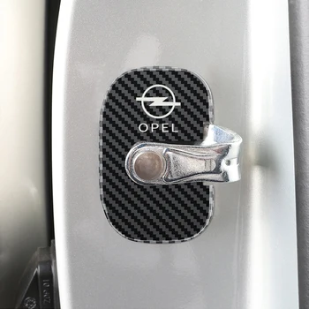 Automobilio stilius Automobilio durų užrakto dangteliai Stikcer dėklas Opel Insignia Astra GTC Vauxhall VXR auto priedai