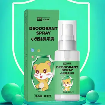100ml Šunų ir kačių dezodorantas su natūralia augalų formule Pet Skysti kvepalai Spray Pets Kūno kvapo šalinimo purškiklis Ilgalaikis valymas