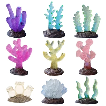 akvariumai Švytinti derva Koralų dekoravimas Žuvėdros Vandens telkiniaiPovandeninis ornamentas Apželdinimas Saugos dekoras žuvims Shirmps