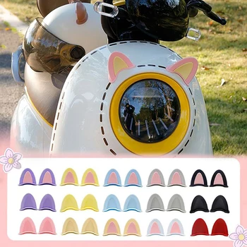 1pair Motociklininkas Šalmas Velnio ragai Katės ausys Šalmo dekoravimas Universalūs aksesuarai vaikams