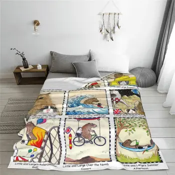 Hot Capybara Cartoon Plaid Blanket Fleece All Season Cute Animal Poster Super Warm Throw Blanket for Home Couch Bedties