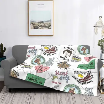 Parkai ir poilsis TV laida Art 2 antklodė lovatiesė ant lovos Kawaii sofa-lova dvigulei plaukuotai žiemos lovos užvalkalams