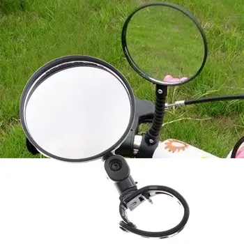 Puikūs dviračių priedai Galinis vaizdas 360 Reguliuojami vairo veidrodžiai Dviračio galinis vaizdas