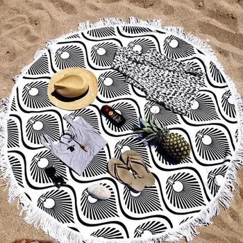 Indijos mandala Bohemijos kutai Gobelenai Paplūdimio kilimėlis Hipių lovatiesė Jogos kilimėlis Antklodė