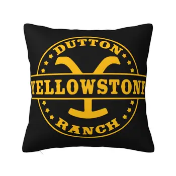 Fashion Yellowstone Dutton Ranch pagalvėlės užvalkalas 40x40cm poliesterio pagalvė sofos kvadrato pagalvės užvalkalui dekoruoti