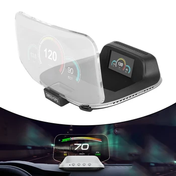 Automatinis projektorius Hud Protable Head Up Display C3 HUD Navigacija GPS obd2 Spidometras Automobilių priedai