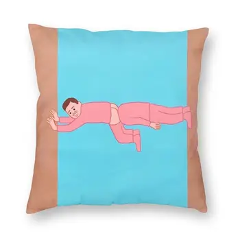 Joan Cornella Tamsaus humoro sofos pagalvėlės užvalkalas Poliesteris Ispanija Iliustratorius Mesti pagalvės užvalkalas Kvadratinis pagalvės užvalkalas Miegamojo dekoravimas