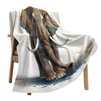 Dramblys Bohemija meta antklodes sofai Lova Žieminis minkštas pliušinis šiltas sofos mesti antklodę Atostogų dovanos