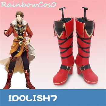 Tsunashi Ryunosuke IDOLISH7 Cosplay batų batų žaidimas Anime Halloween Christmas RainbowCos0 W3225