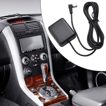 Automobilio GPS imtuvas Automatinis antenos adapteris Automobilinė GPS antena SMA vyriškas kištukas Aktyvus oro prailginimo kabelis navigacijos pagrindiniam blokui