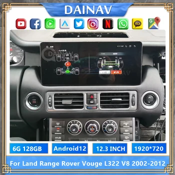 CAR Radijas Land Rover Range Rover Vogue V8 L322 2002-2012 Automobilių multimedija GPS navigacijos grotuvas Stereo Carplay Android AUTO