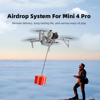 skirta DJI Mini 4Pro Thrower dronų vestuvių dovanų pristatymui iš oro gyvybės gelbėjimo oro sistemos priedai