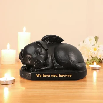 Pet Angel Urn Dog Cat Pet Memorial Ashes Dogs and Cats Cremation Funeral Box