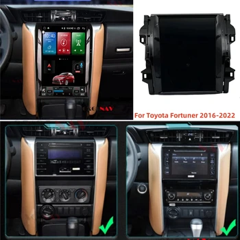 12.1inch Automobilių radijas Android 13 Tesla ekranas Toyota Fortuner HILUX Revo 2016 2017 2018 2019 2020 2021 2022 Automatinis multimedijos GPS