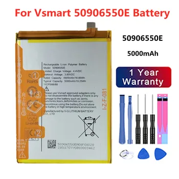 Nauja 5000mAh BVSM-50906550E baterija VSMART BVSM 50906550E BVSM50906550E baterija Bateria + įrankiai