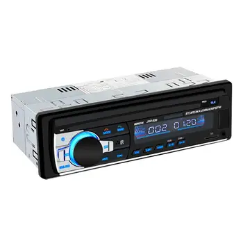 Podofo JSD-520 Automobilinis radijas Dash 1 Din įrašymo įrenginys MP3 grotuvas FM garso stereofoninis USB / SD AUX įvestis ISO prievadas Bluetooth Autoradio
