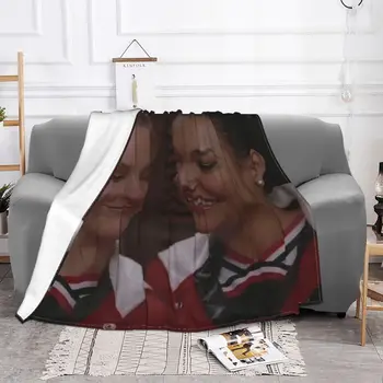 Glee Brittana Blanket Fleece Printed Santana Lopez Multifunction Super Soft Throw Blanket for Home Bedroom Kilimėlis