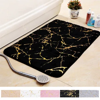 4 dydžio vonios kilimėliai sugeriantys kilimai dušas vonios kilimas minkštos tualeto grindys dirbtiniai plaukų kilimėliai namų durų kilimėlis šiaurietiško stiliaus -slydimas