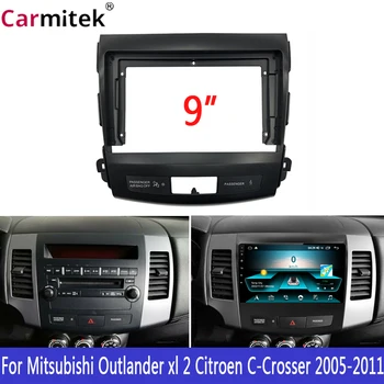 Carmitek Android Auto Car Radio Multimidia For Mitsubishi Outlander xl 2 2005-2011 For Citroen C-Crosser Carplay 2din autoradio