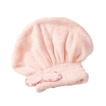 Moterų plaukų džiovinimo rankšluosčių vonios kepurė Laisvalaikio stiliaus dušo kepuraitė Vonios kambario reikmenys