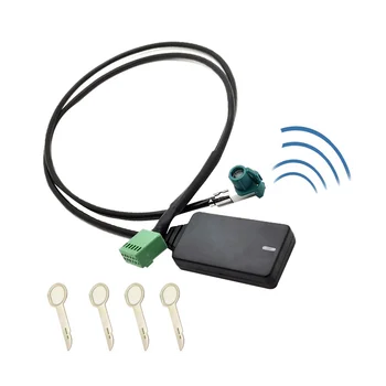DC12V 12Pin Car Wireless AUX Bluetooth 5.0 adapteris Laisvų rankų įranga Automatinis 