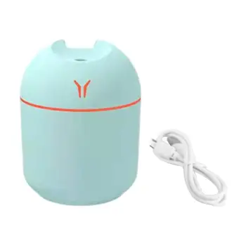 Mini drėkintuvas Aromaterapinis difuzorius USB asmeninis rūko drėkintuvas su naktine šviesa kūdikiui Miegamasis Kelionės biurai Namų automobilis