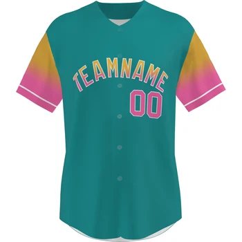 Custom Baseball Jersey Stitch/Printed Personanlized Button Down Shirts Sportinė uniforma vyrams Moterys Jaunimas