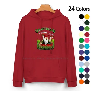 Gnomeste-Whatif dizainas ir grynesnis medvilninis megztinis su gobtuvu 24 spalvų Spritual South Yall Sveikinimai Funny Garden Gnomes David