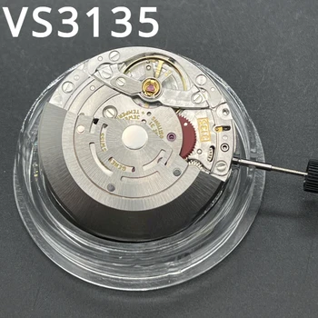 Naujas Dandong VS 3135 judėjimas su stabilia kokybe ir aukštos kokybės mėlynų verpalų laikrodžių montažu