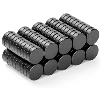 100PCS Stiprus magnetas 10x3mm Apvalus juodas šaldytuvas Ferito nuolatinis garsiakalbis Magnetai aparatūra магнит неодимовый