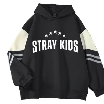 2023 New Stray Kids 5 Star Hoodie Y2k Fashion Dragon Pattern Vyriški ir moteriški megztiniai Korėjos gatvės hiphopas