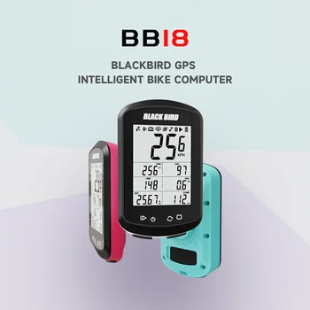 BLACKBIRD GPS dviračio kompiuteris BB18 belaidis dviračio spidometras Odometro ekranas Vandeniui atsparus palaikymas Duomenų jutiklis Širdies ritmo dažnis Cadenc