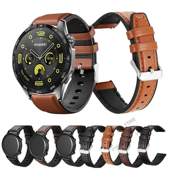 Odinė silikoninė apyrankė Huawei Watch GT 4 GT4 46mm sportinis dirželis Huawei Watch GT 3 2 GT2 GT3 46mm/Watch3 Pro laikrodžio juosta