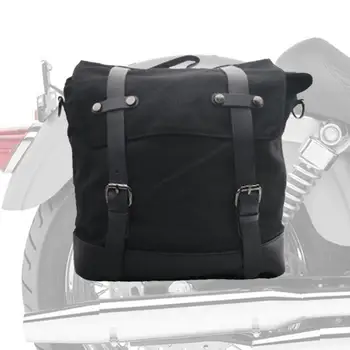 Dviračio krepšys Šoninis balnelis Motociklams Reguliuojama juosta Dizainas Šoninis krepšys Didelė talpa Saugus ir sausas kelioninio bagažo krepšiai