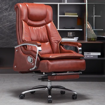 Pasukamas biuras Individualus fotelis Ergonomiškas Oda Prabangus dizainas Atlošiama biuro kėdė Lounge Sillas Gamer Baldai MQ50BG