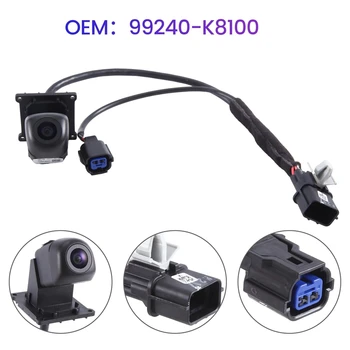 1 PCS 99240-K8100 automobilio galinio vaizdo kamera Parkavimo pagalbinė kamera Juoda automobilių reikmenys Kia KX1 2018-2021 99240K8100