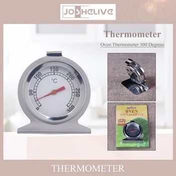 Termometras Aukštos kokybės 0 - 300 Celsijaus laipsnių virtuvės įrankiai Orkaitės termometras Patogus nerūdijančio plieno temperatūros registratorius