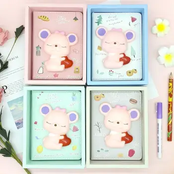 Slow Rebound Stress Relief Notebook Cute Cartoon Decompression Notepad Diary Book Planner Dropshipping
