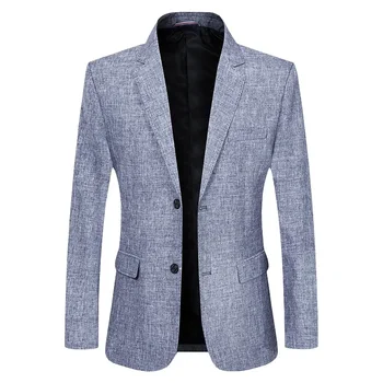 Nauja mada Vyrų verslas Laisvalaikio kostiumai Paltai Vyriški ploni švarkai Striukės Aukštos kokybės vyras Spring Slim Blazers Striukės Paltai 4XL