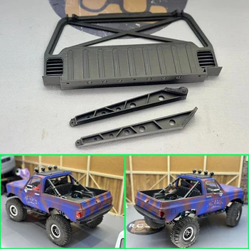 Juodas modeliavimo plastikinis vidinis galinis skydelis Priedai 1/10 RC vikšrinių automobilių Traxxas RC4WD CHEVROLET 