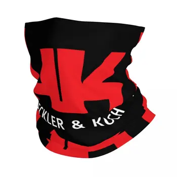 Heckler And Koch Bandana Neck Gaiter Printed HK Logo Wrap Scarf Multi-use Cycling Scarf Hiking Unisex Adult Breathable