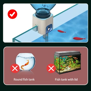 Auto Top Off Water Filler Aquarium Mini ATO sistema Vandens lygio reguliatorius Nėra laidų mažoms žuvims Vėžlys T