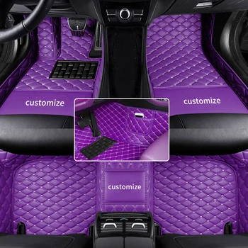 Dodge charger GT AWD 2023 automobilių grindų kilimėliai su kišenėmis Neperšlampami priekiniai galiniai automobilių kilimėliai Pasirinktinio pavadinimo logotipas Automatinis pėdų kilimas