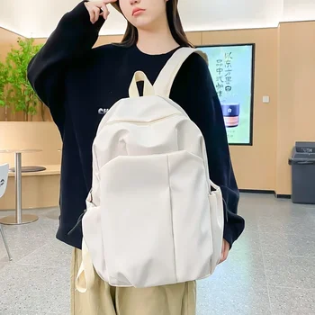 Fashion Nylon Backpack Casual Lady Kuprinės Didelės talpos Unisex krepšiai paaugliams Studentų mokyklinis krepšys Kelioninė dieninė kuprinė