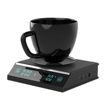 Elektroninė kavos skalė Tiksli virtuvės kalibravimo skalė su laikmačiu USB įkrovimas Buitinių maisto svarstyklių priedai 3KG / 0.1g