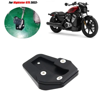 Motociklas Harley Nightster975 RH975 RH 975 2022 2023 Kickstand Foot Side Stand Extension Pad Support Plate Nightster 975