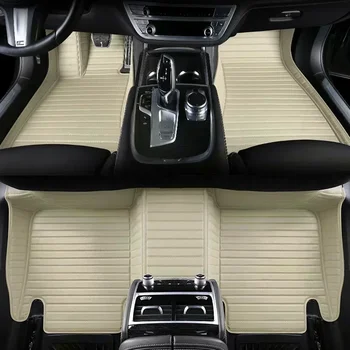 5D dryžuoti individualūs automobilių grindų kilimėliai Ford Kuga 2019-2023 Mustang 2015-2023 Equator 2021-2023 Interjero aksesuarai Kilimai