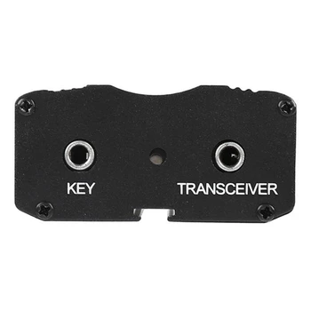 MX-K2 CW KEYER automatinis raktų valdiklis Morzės abėcėlės automatinis atminties rakto valdiklis radijo stiprintuvo reguliuojamam jungikliui