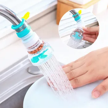 360 Reguliuojamas lankstus virtuvės maišytuvas Čiaupo ilgintuvas Purslams atsparus vandens filtras Išleidimo galvutė Vandenį taupantis purkštuvas Filtro difuzorius