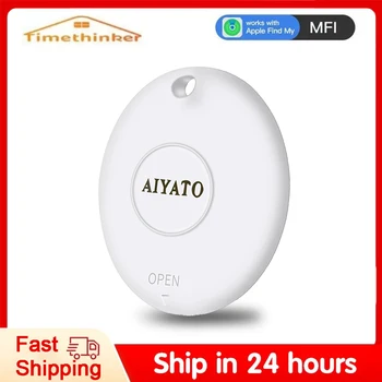 AIYATO Smart GPS Air Tag Mini Tracker Bluetooth Smart Tags Child Finder Pet Car Lost Tracker Apple IOS System Find My APP